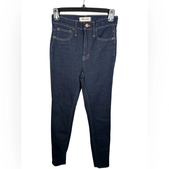 Madewell Roadtripper Jeggings in Pember Wash 25T‎ Dark Wash Skinny - Picture 2 of 15